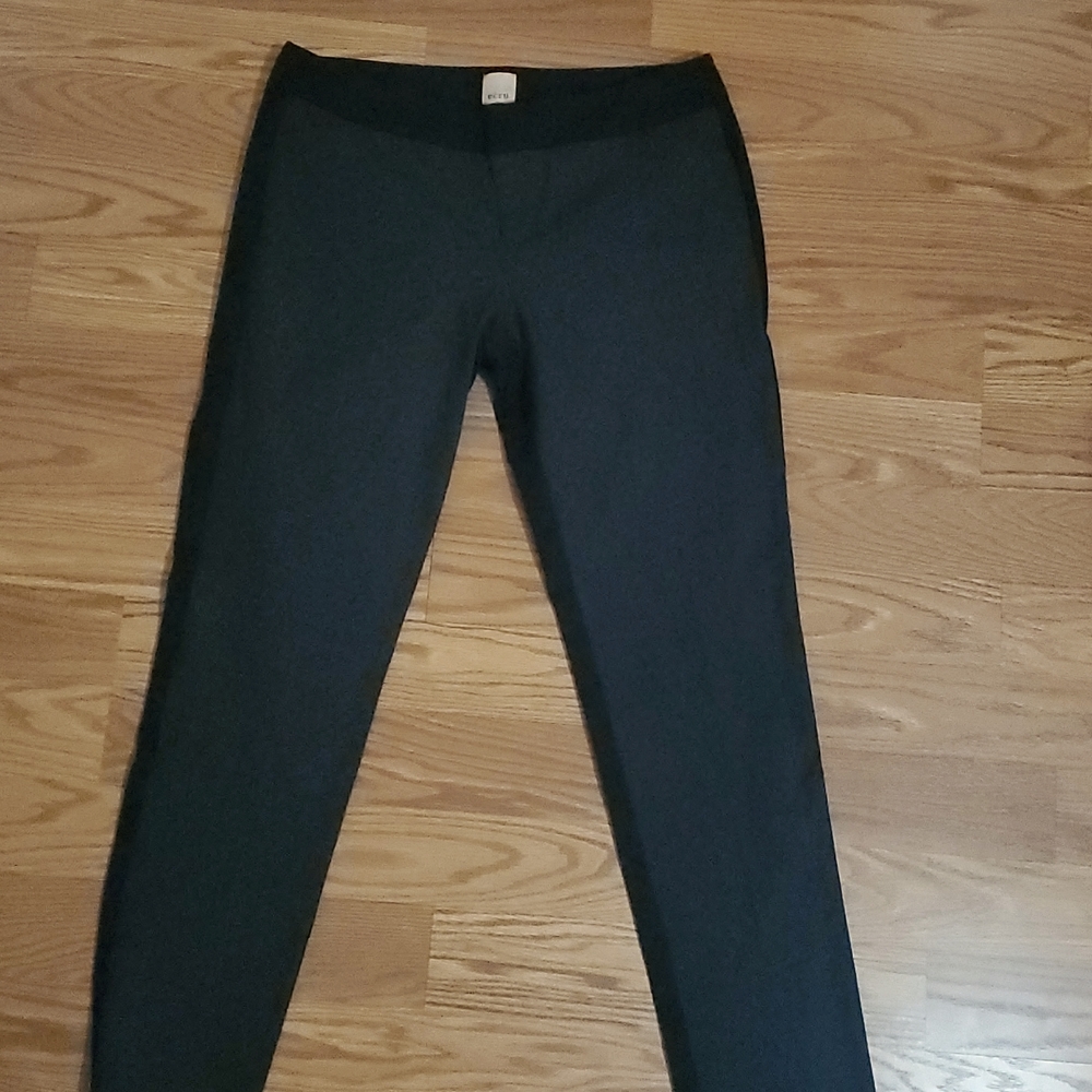 Ecru Color Block Skinny Beck Pants | Size 6